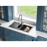Мойка OMOIKIRI SAKAIME 86-2-EV Tetogranit/эверест 4993204